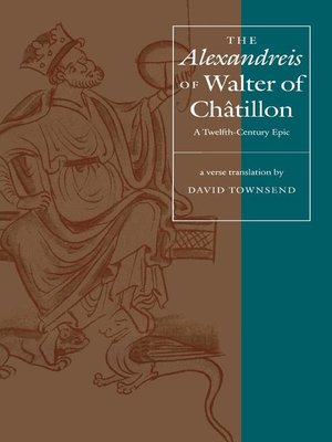 cover image of The "Alexandreis" of Walter of Châtilon